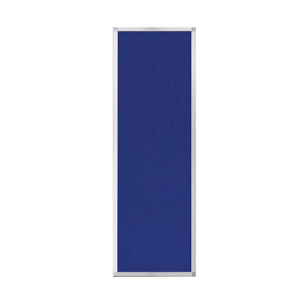 Versare Hush Panel Configurable Cubicle Partition 2' x 6' Royal Blue Fabric 1852205 - main